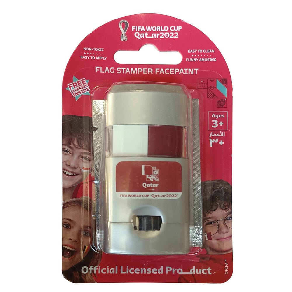 FIFA Flag Stamper Non Toxic | Flag Face Paint with Free Removing Cream ...