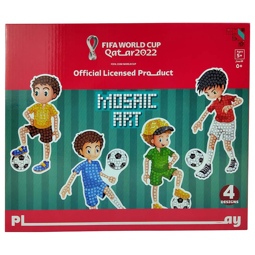 FIFA Toys FIFA Mixed Shapes Adhesive Foam Mosaic Tiles for Crafts