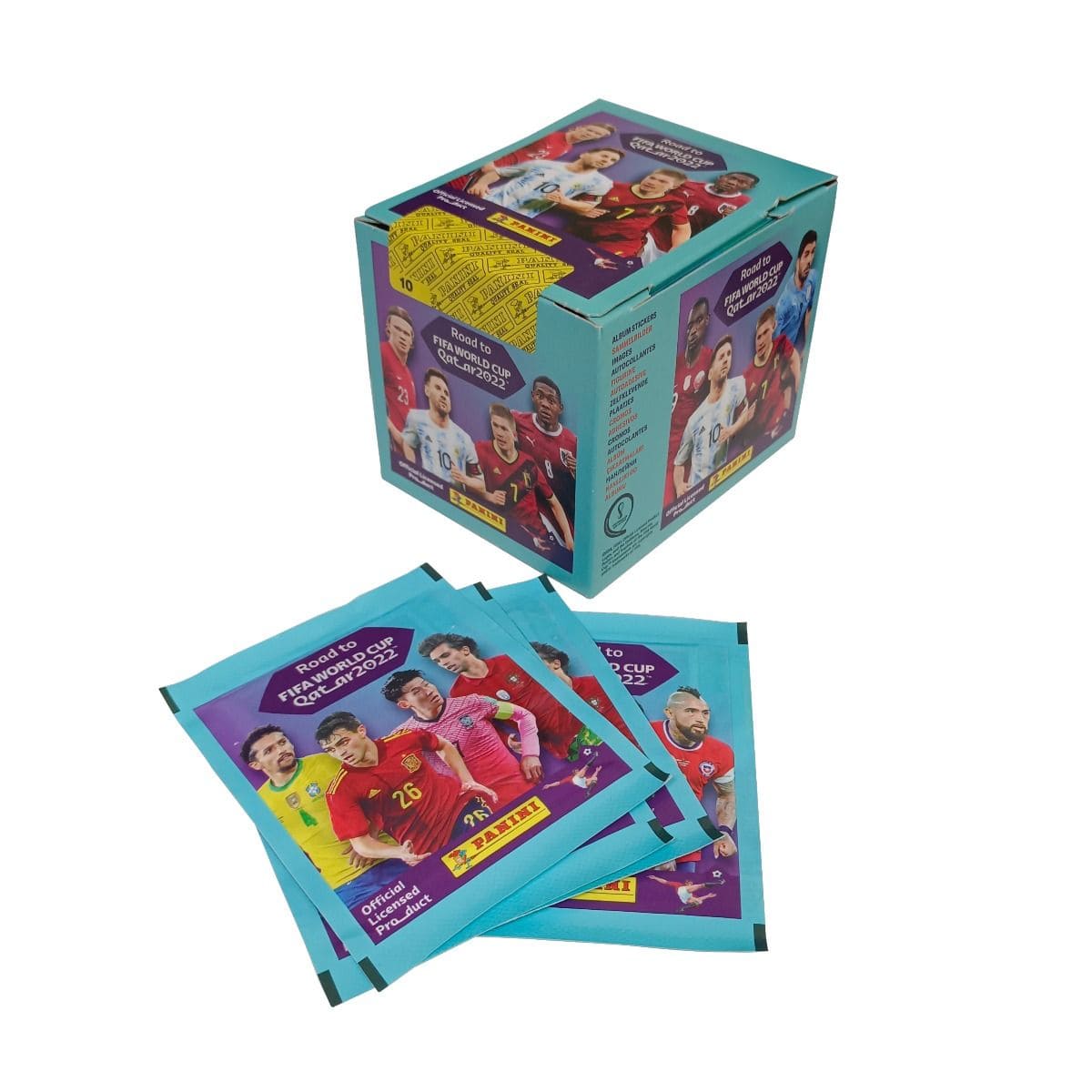 FIFA Toys Panini - Fifa Road to Qatar World Cup 2022 Players Sticker Collection (Pack of 1 x 5)