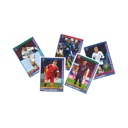 FIFA Toys Panini - Fifa Road to Qatar World Cup 2022 Players Sticker Collection (Pack of 1 x 5)