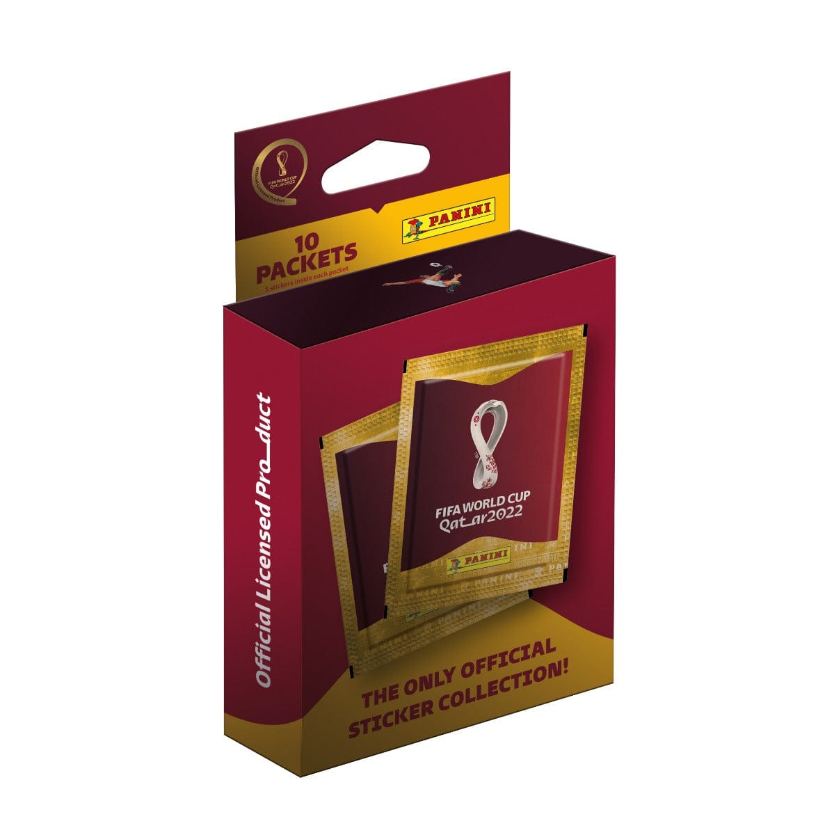 FIFA Toys Panini - Fifa Road to Qatar World Cup 2022 Players Sticker Collection (Pack of 10)