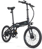 Fiido Fiido E-Bike Folding D4S Black, 20 Inch Electric Bikes For Adults, 36V 250W Mountain Ebike, Max Speed 25Km/H, Removable Battery, Outdoor Cycling Bike