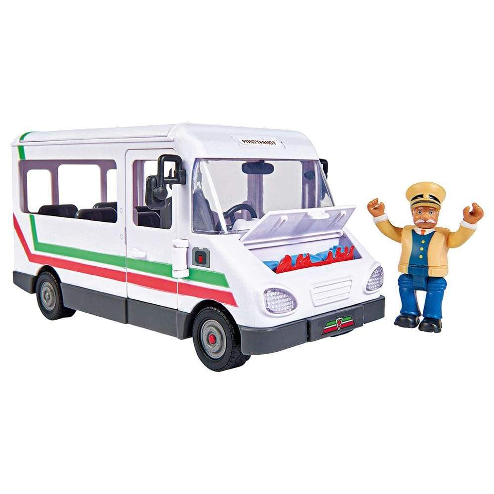 Fireman Sam Toys Fireman Sam Trevors Bus Incl Figurine