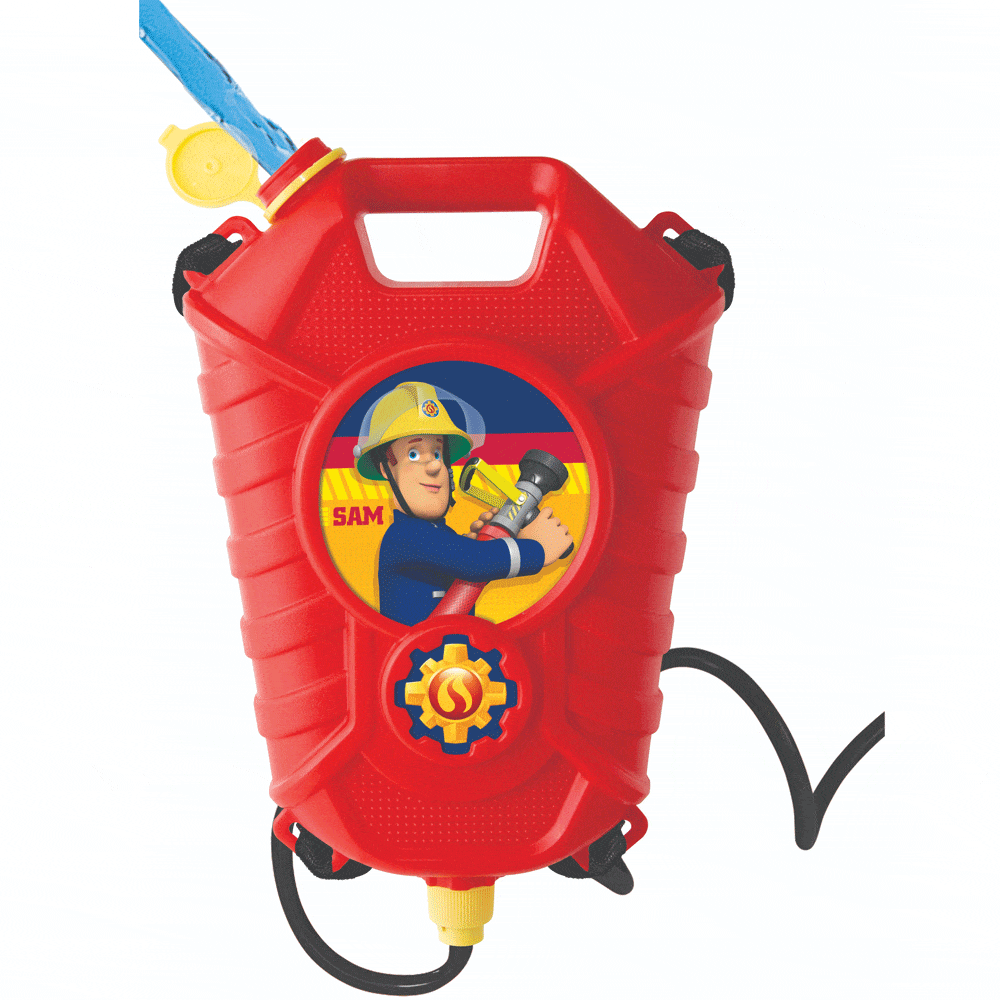 Fireman Sam Toys Simba - Fireman Sam Fireman Tank Backpack Blaster