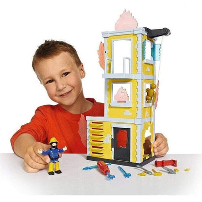 Fireman Sam Toys Simba - Sam Big Trainings-Tower Incl. Figurine