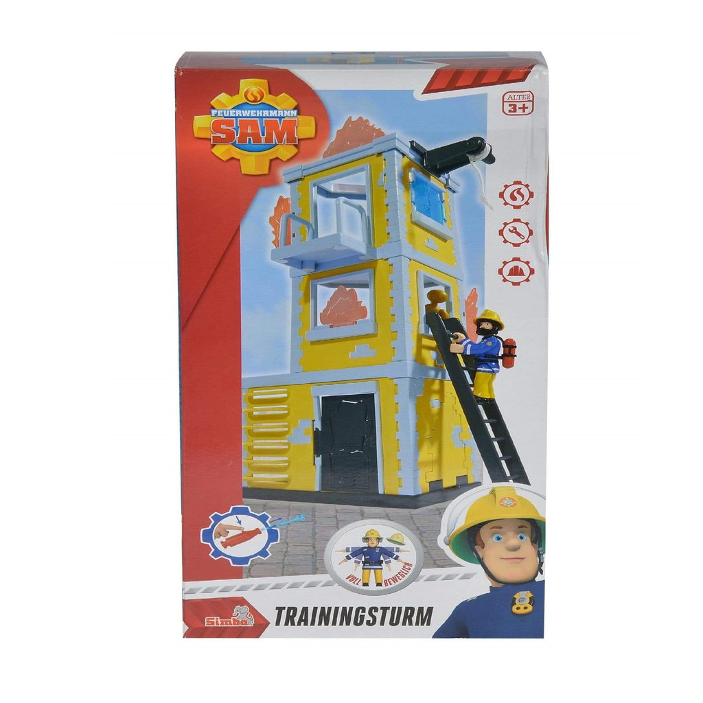 Fireman Sam Toys Simba - Sam Big Trainings-Tower Incl. Figurine