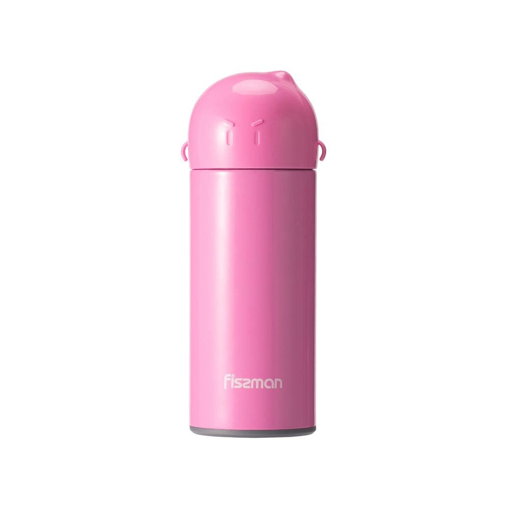 Fissman Babies Double Wall Vacuum Thermos Bottle Pink/Blue 300ml