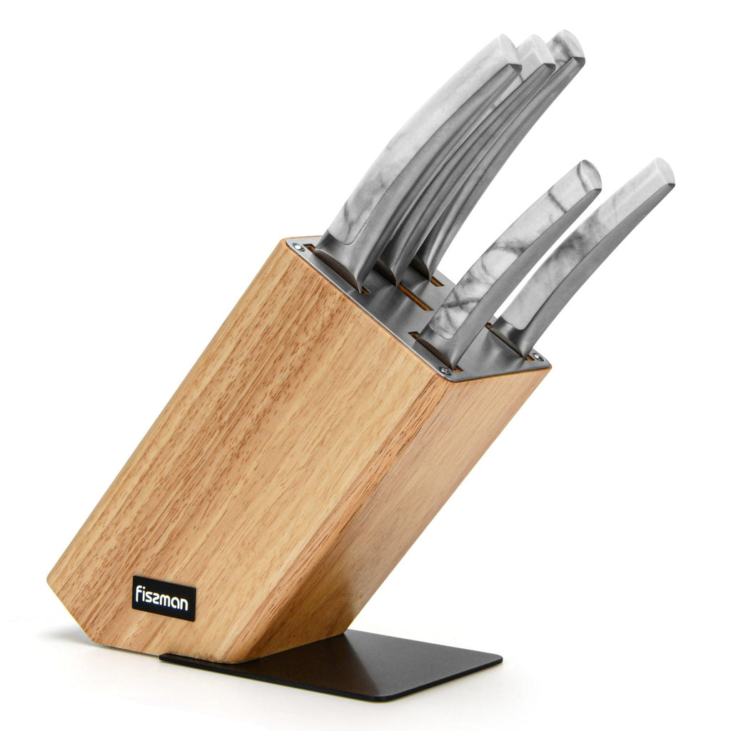 Fissman Home & Kitchen Arne Knife Set With Wooden Block