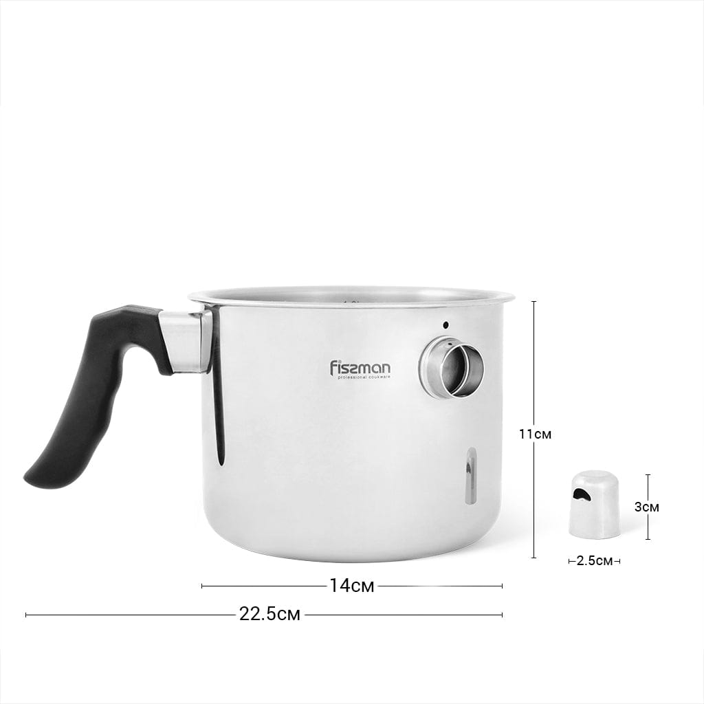 Fissman Home & Kitchen Bain-Marie Saucepan 14cm