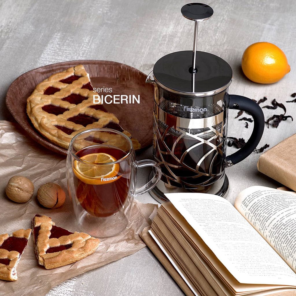 Fissman Home & Kitchen Bicerin French Press Coffee Maker 600ml