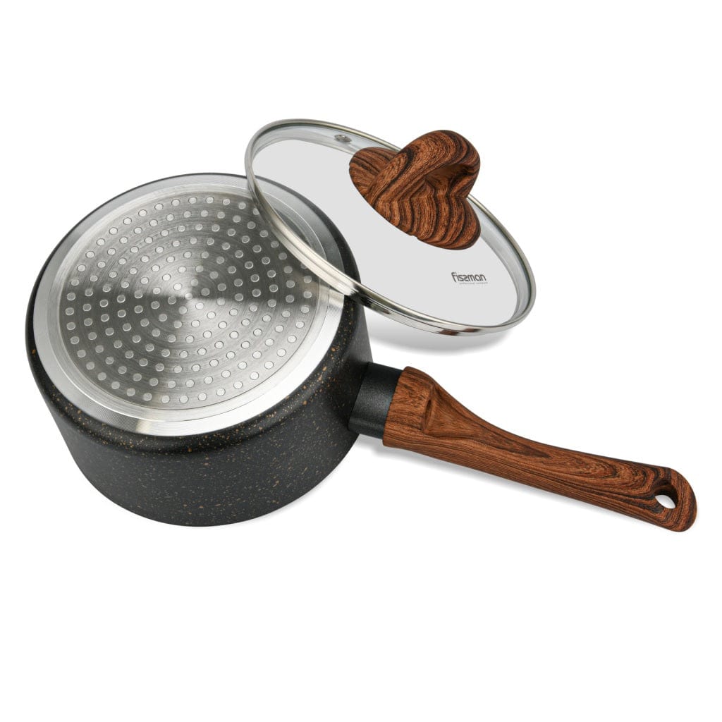 Fissman Home & Kitchen Black Cosmic Cookware Set