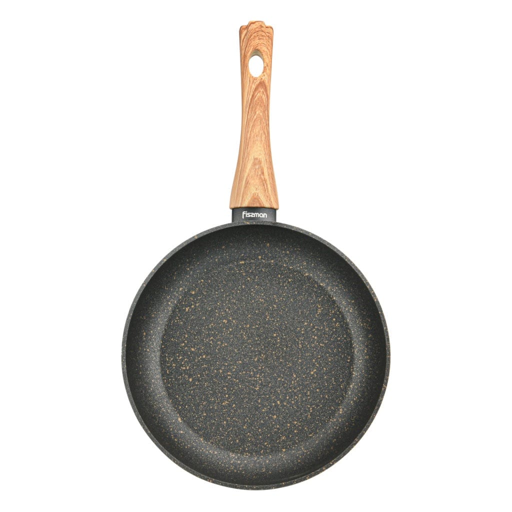 Fissman Home & Kitchen Black Cosmic Frying Pan 24cm