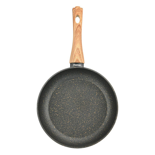 Fissman Home & Kitchen Black Cosmic Frying Pan 24cm