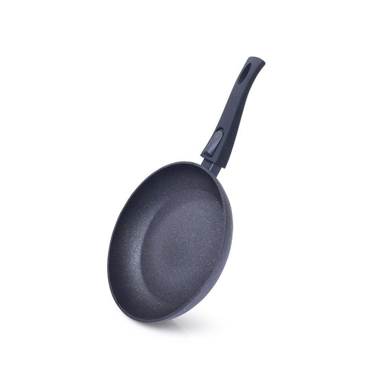 Fissman Home & Kitchen Black Cosmic Frying Pan With Detachable Handle 24cm