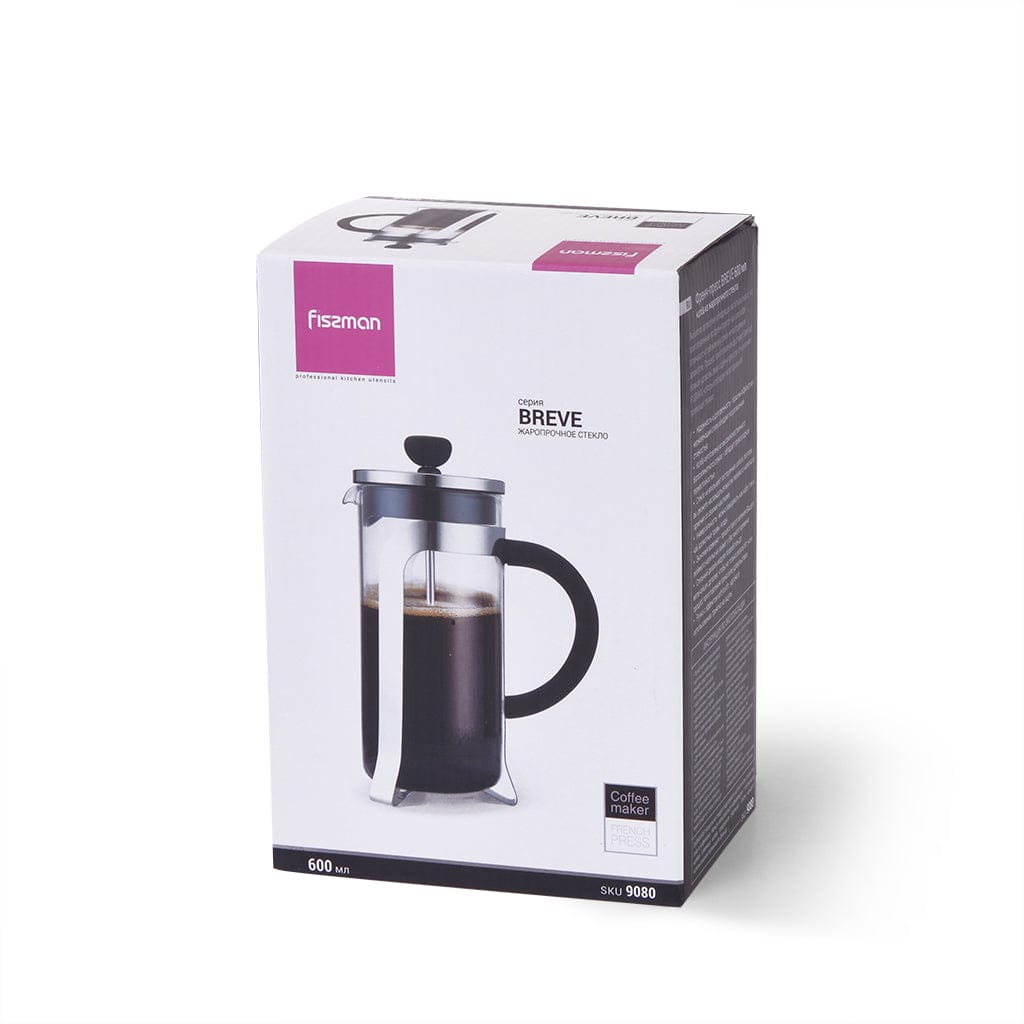 Fissman Home & Kitchen Breve French Press Coffee Maker 600ml