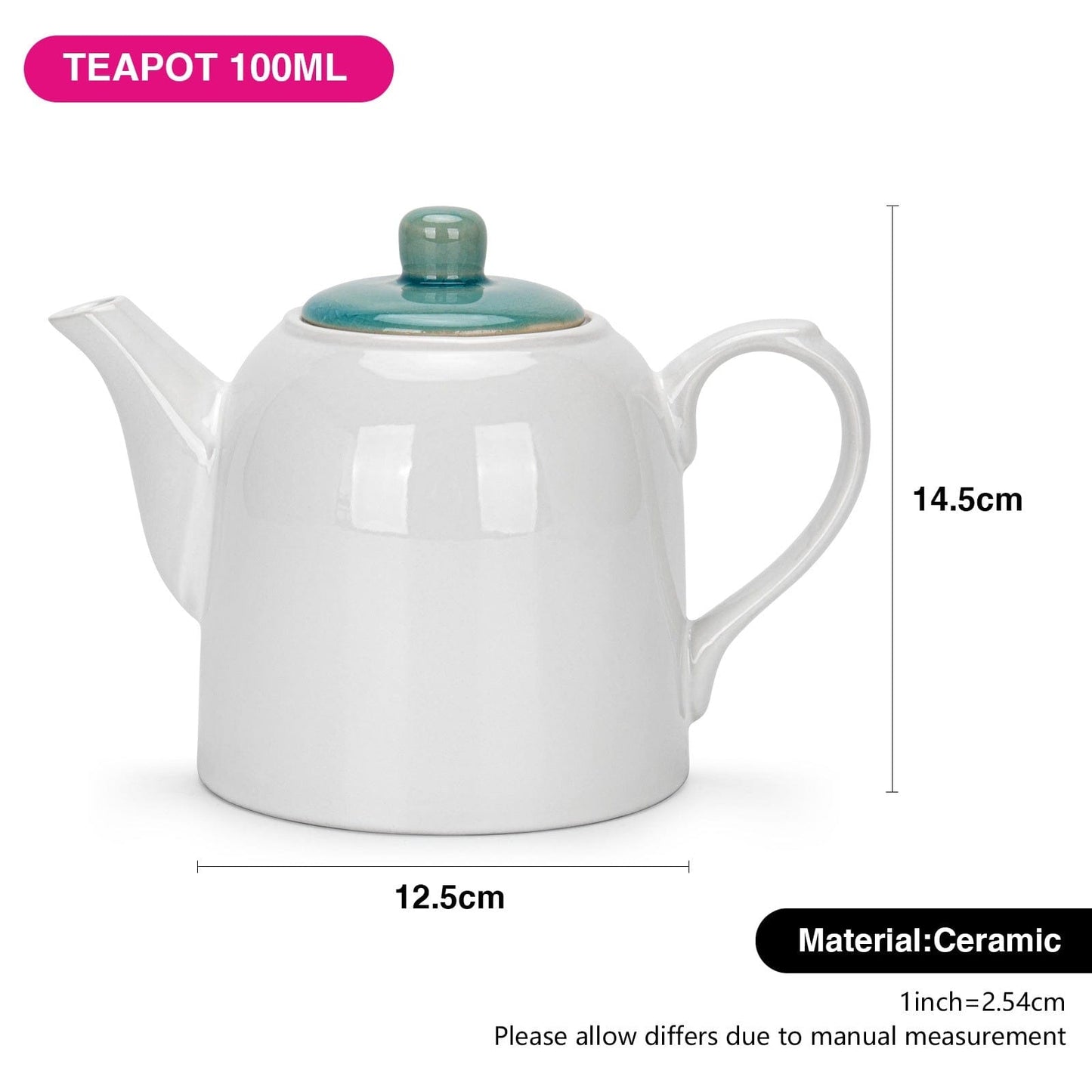 Fissman Home & Kitchen Celine Teapot 1000ml