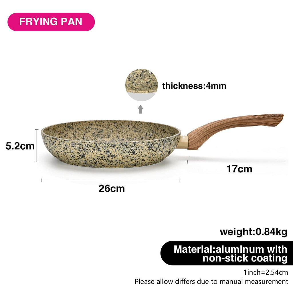 Fissman Home & Kitchen Crema Nova Frying Pan 26cm