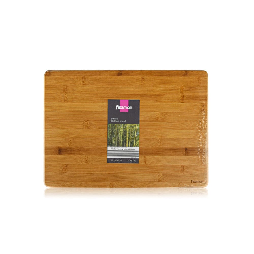 Fissman Home & Kitchen Cutting Board Large Bamboo 42cm