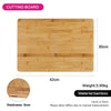 Fissman Home & Kitchen Cutting Board Large Bamboo 42cm