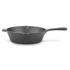 Fissman Home & Kitchen Deep Frying Pan With Helper Handle