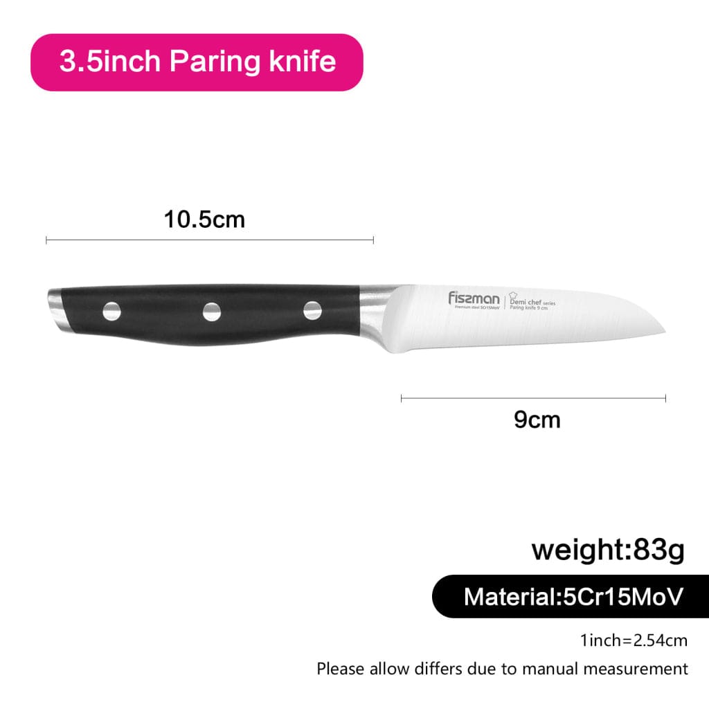 Fissman Home & Kitchen Demi 3.5" Paring Knife