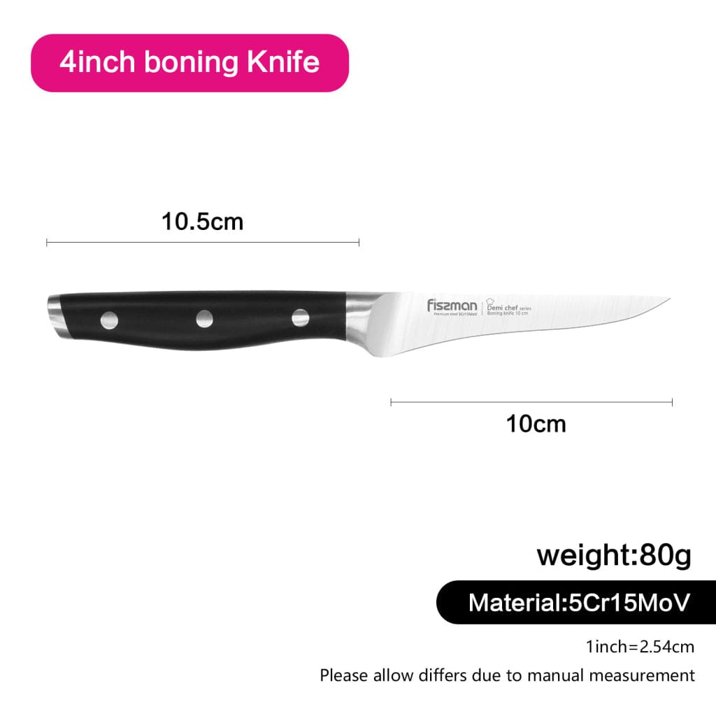 Fissman Home & Kitchen Demi 4" Boning Knife