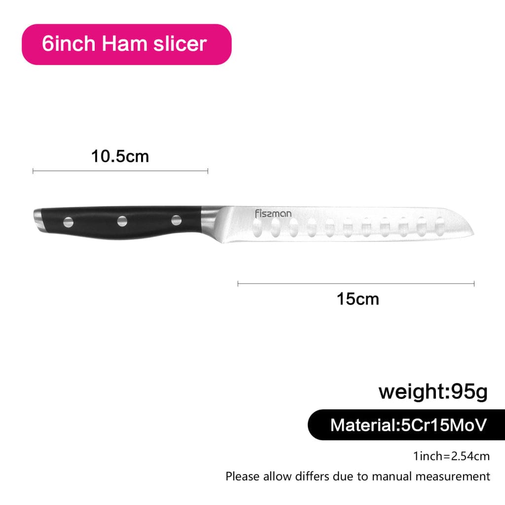Fissman Home & Kitchen Demi 6" Ham Slicing Knife