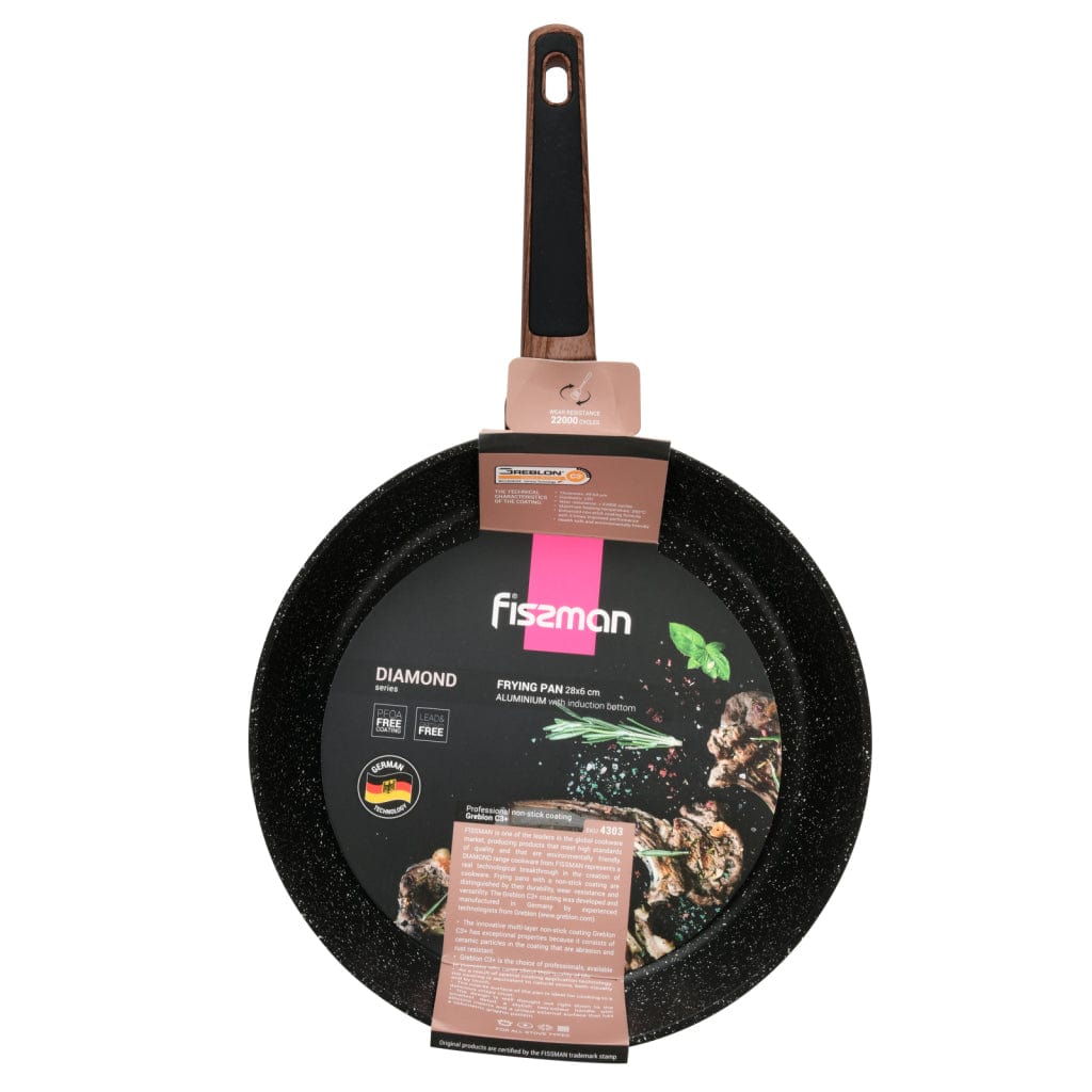 Fissman Home & Kitchen Diamond Frying Pan 28cm