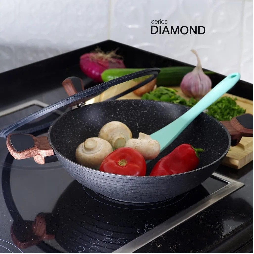 Fissman Home & Kitchen Diamond Wok 28cm