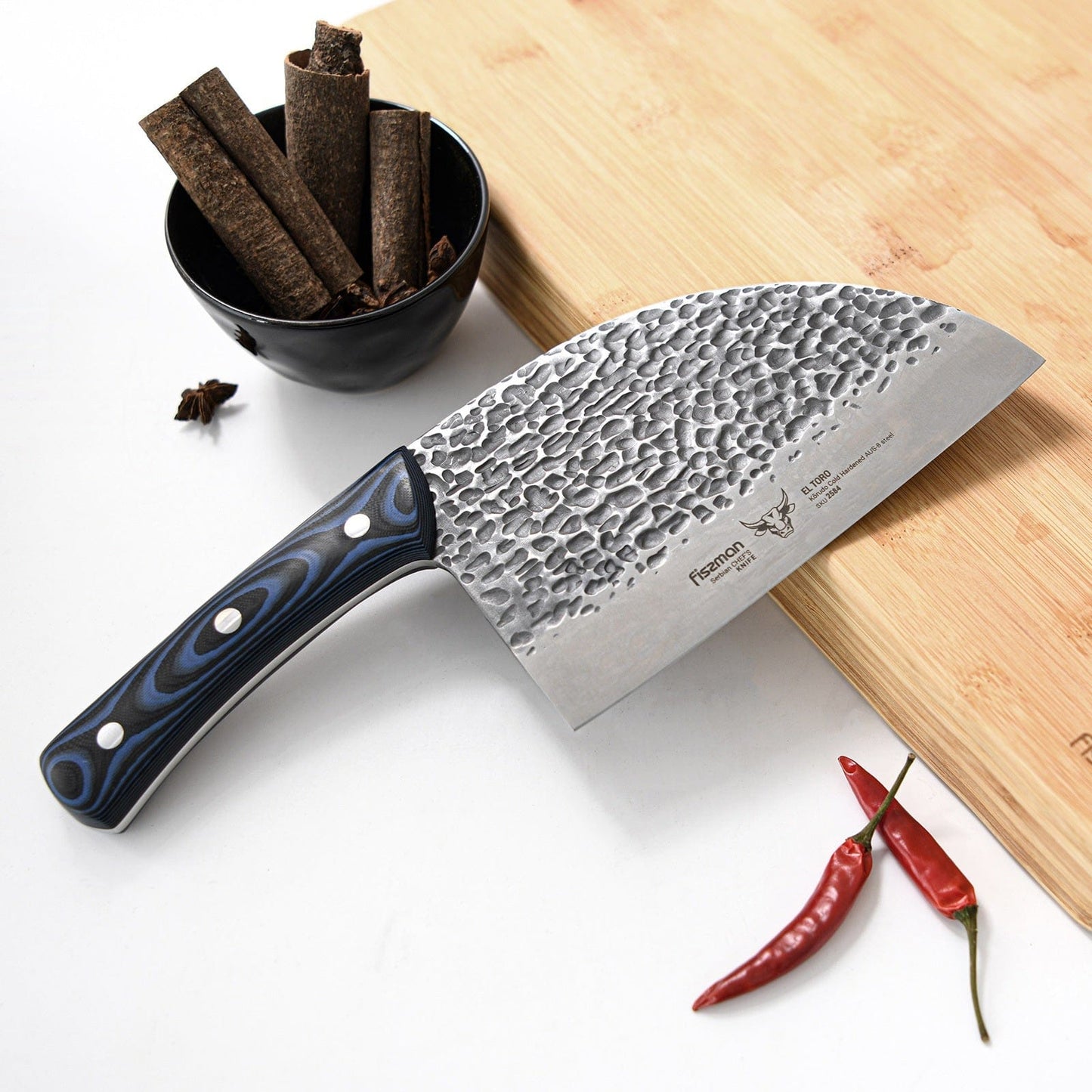 Fissman Home & Kitchen El Torro Serbian Chef's Knife