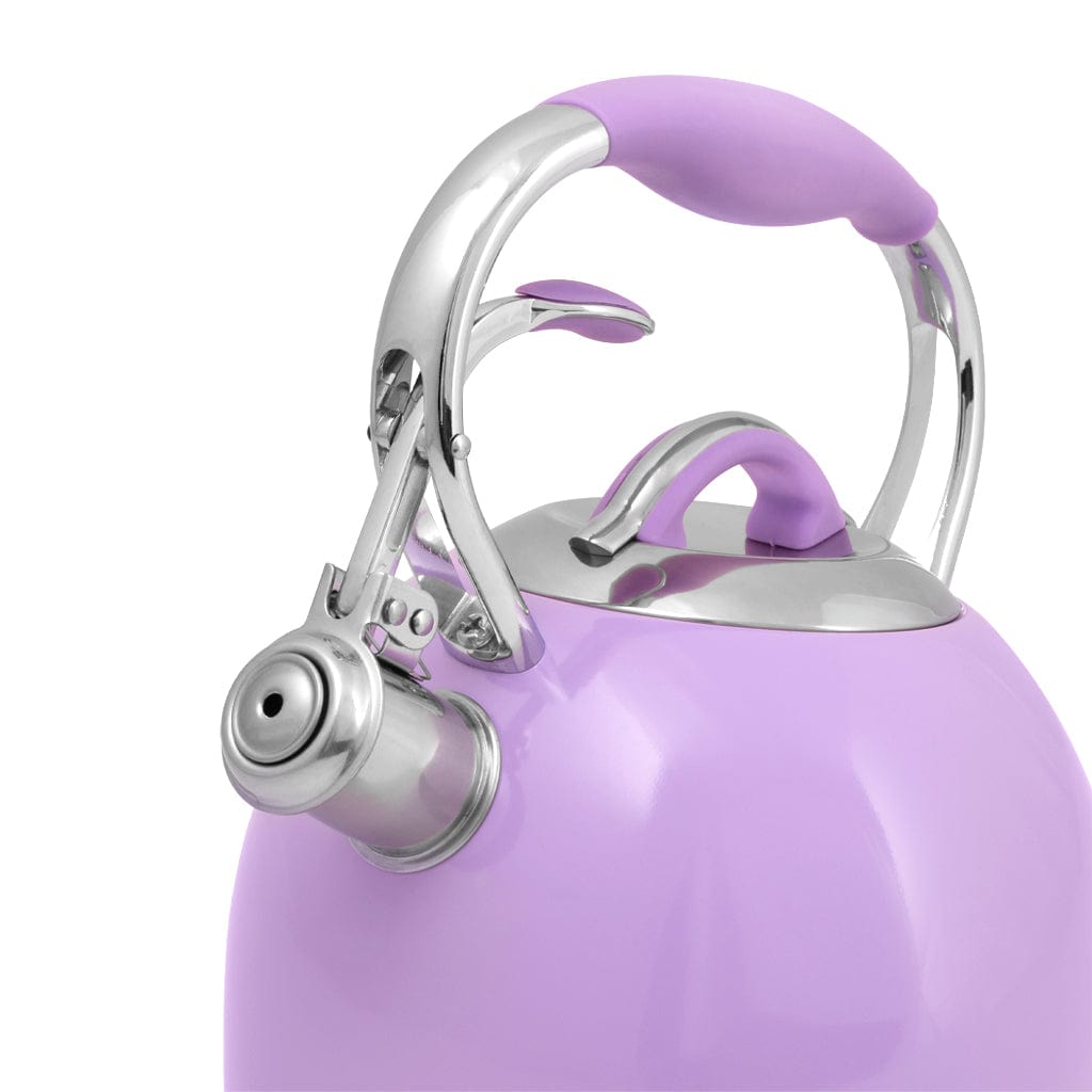 Fissman Home & Kitchen Felicity Whistling Kettle - Violet