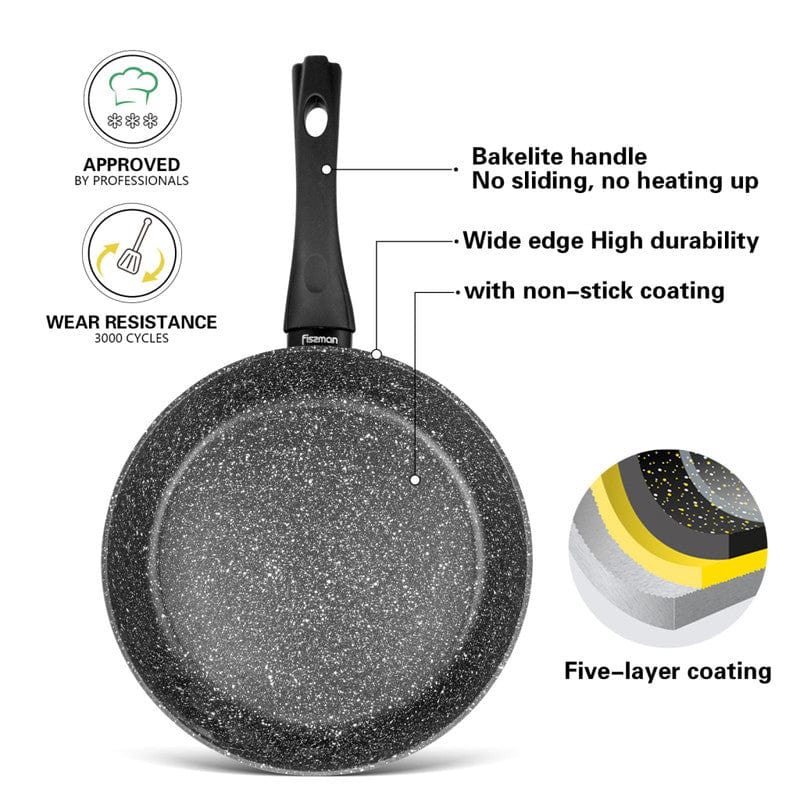 Fissman Home & Kitchen Fiore Deep Frying Pan 26cm