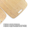 Fissman Home & Kitchen Fissman My Kitchen Rectangle Bamboo Cutting Board (49X41X1.9 cm) - 8776