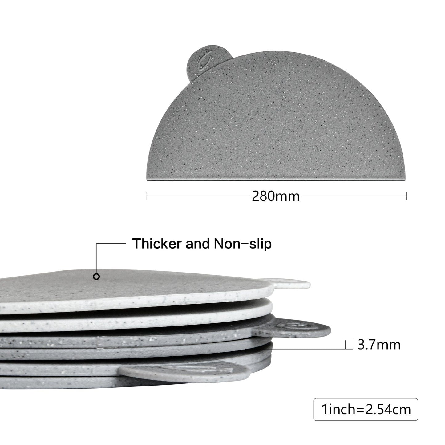 Fissman Home & Kitchen Foldable Chopping Board Set