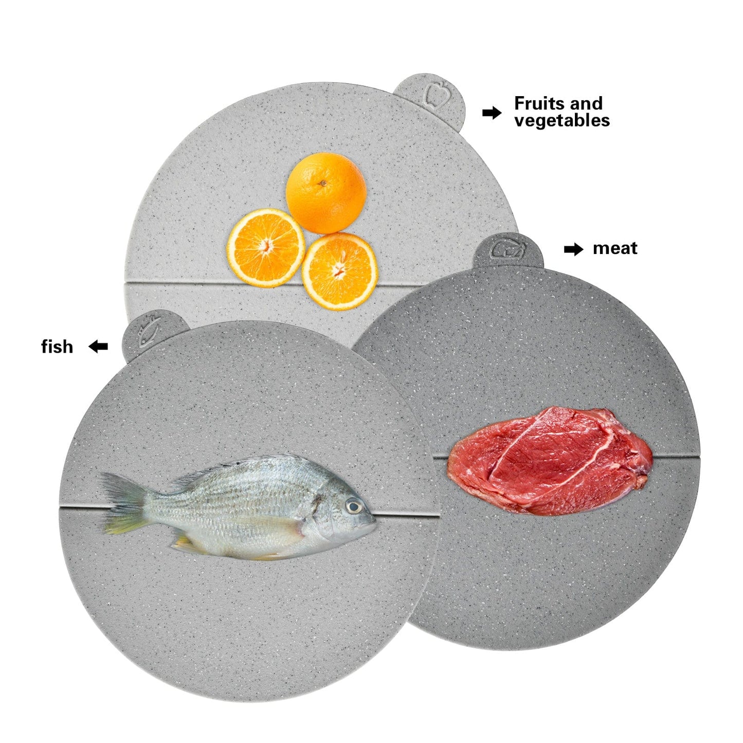 Fissman Home & Kitchen Foldable Chopping Board Set