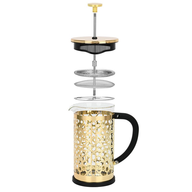 Fissman Home & Kitchen Borosilicate Press Coffee Maker - Arabica