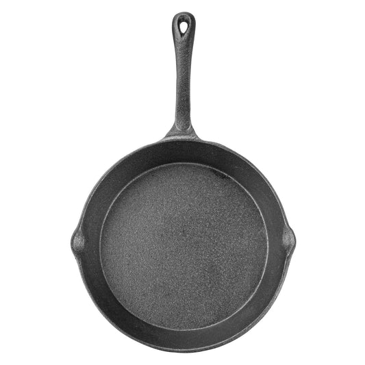 Fissman Home & Kitchen Frying Pan Cast Iron Black