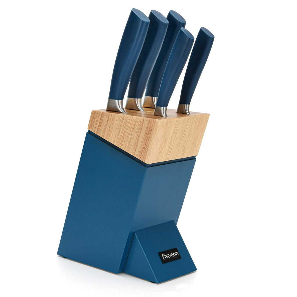 Fissman Home & Kitchen Gandalf Knife Set With Wooden Block