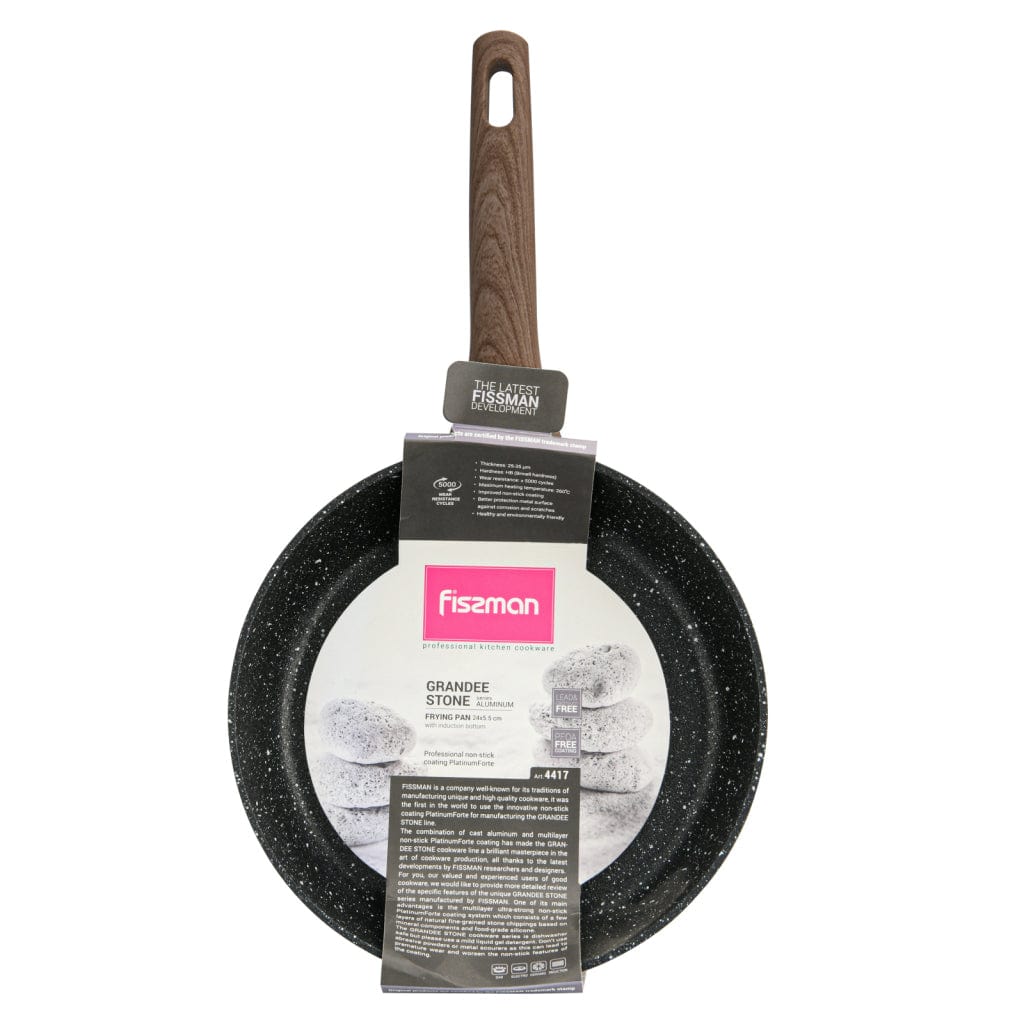 Fissman Home & Kitchen Grandee Stone Frying Pan 24cm