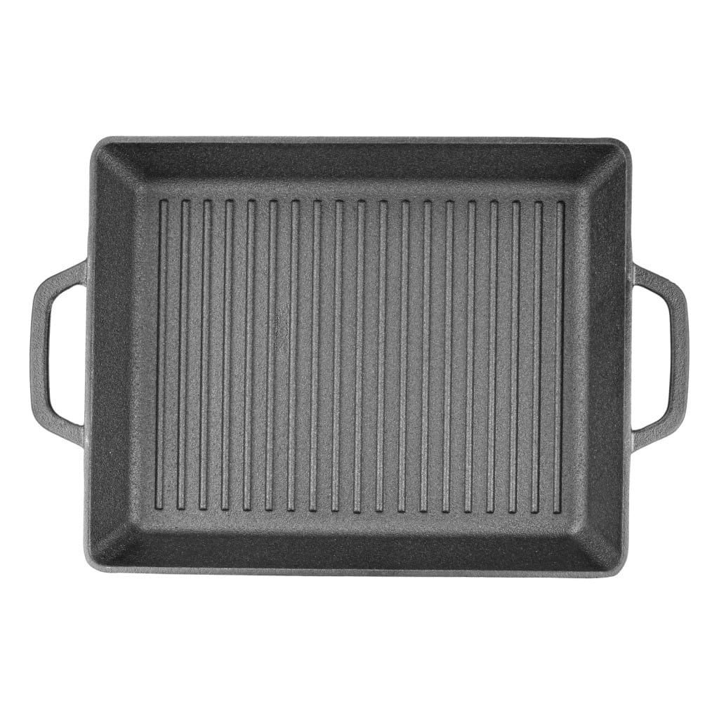 Fissman Home & Kitchen Grill Pan Cast Iron Rectangular Shape