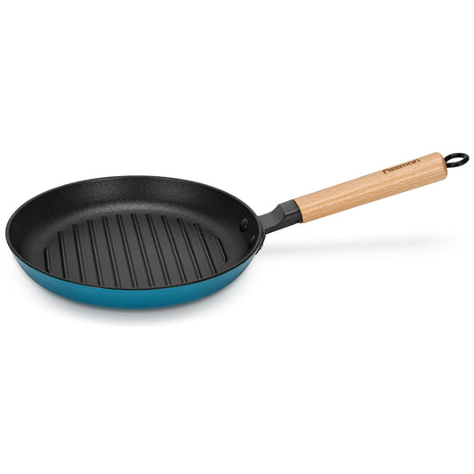 Fissman Home & Kitchen Grill Pan With Wooden Handle