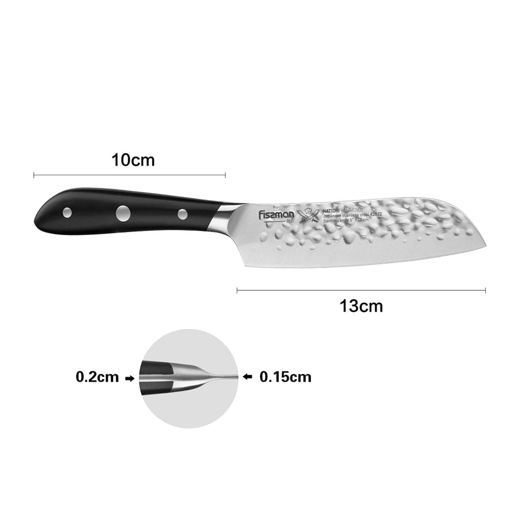 Fissman Home & Kitchen Hattori 5" Santoku Knife