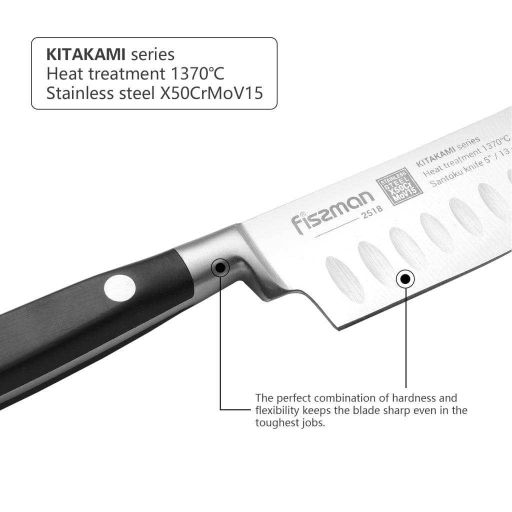 Fissman Home & Kitchen Kitakami 5" Santoku Knife