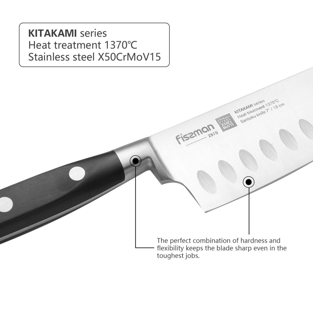 Fissman Home & Kitchen Kitakami 7" Santoku Knife