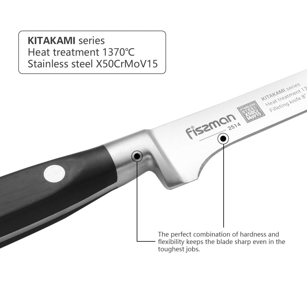 Fissman Home & Kitchen Kitakami Filleting  8" Knife