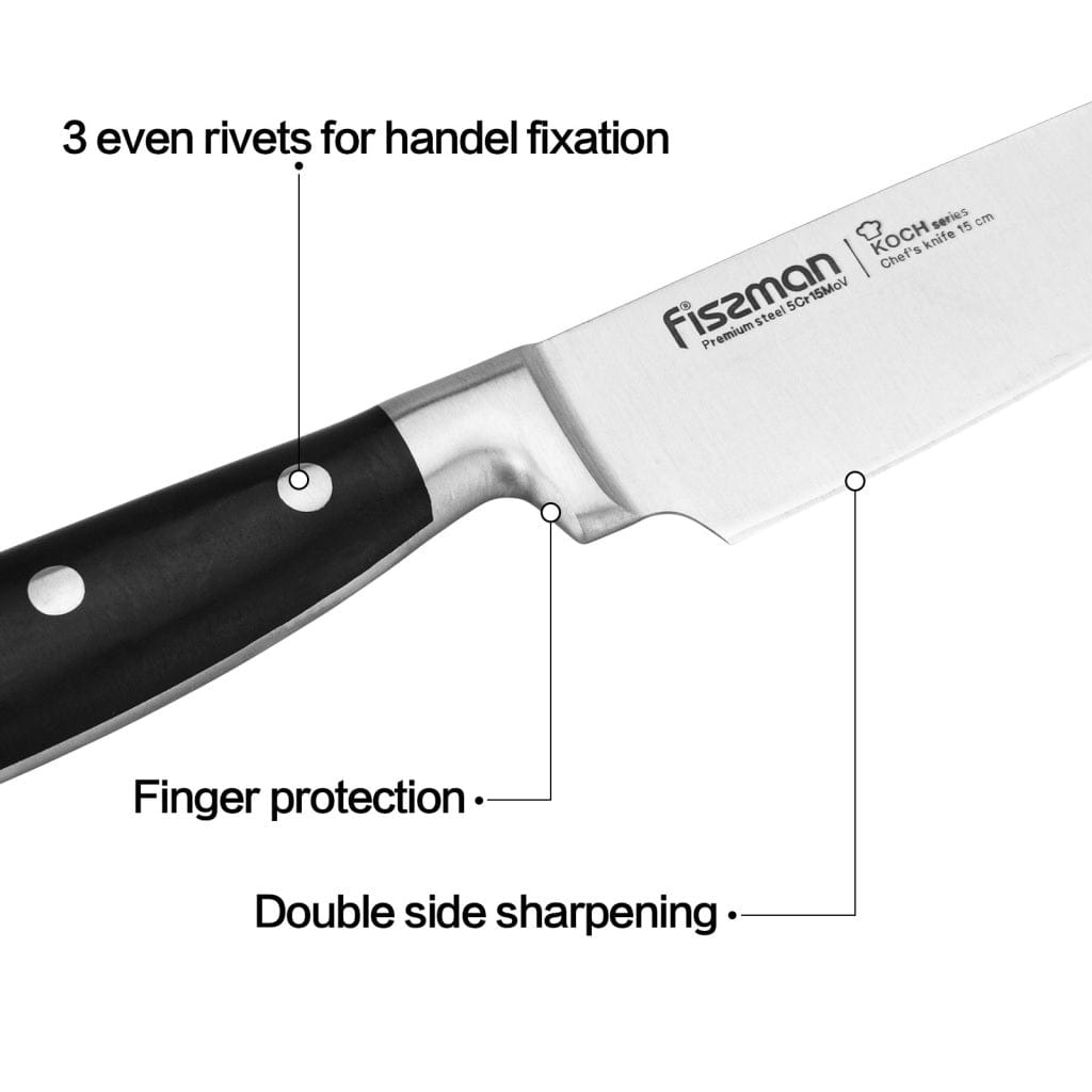 Fissman Home & Kitchen Koch 6" Chef's Knife