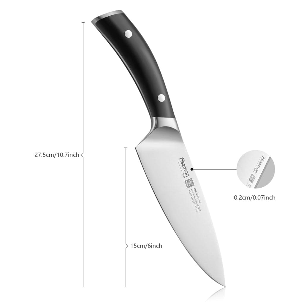 Fissman Home & Kitchen Koyoshi 6" Chef`s Knife