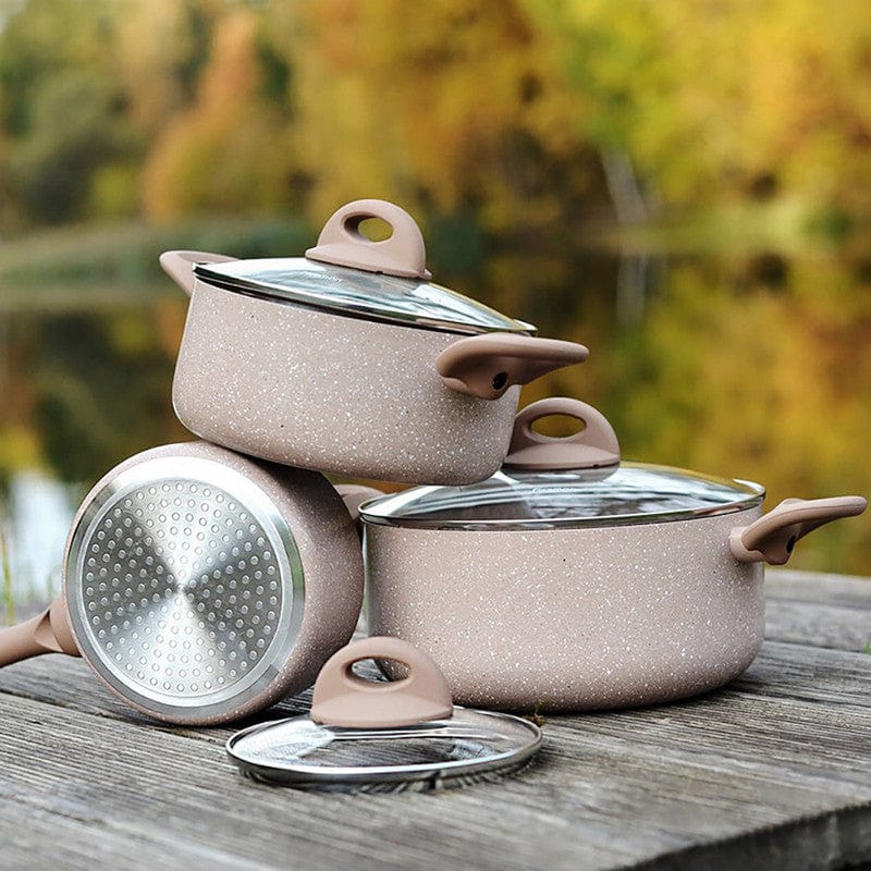 Fissman Home & Kitchen Latte Cookware Set