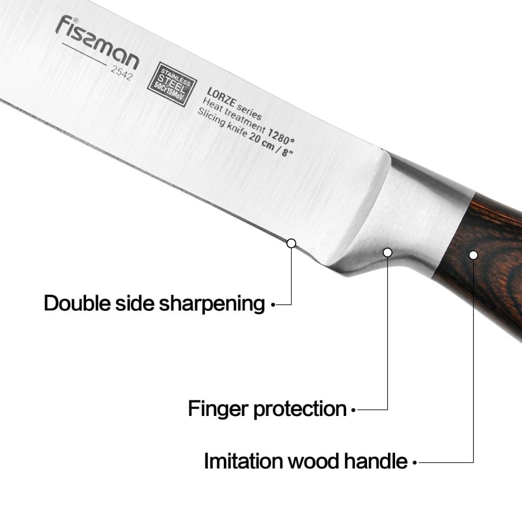 Fissman Home & Kitchen Lorze 8" Slicing Knife