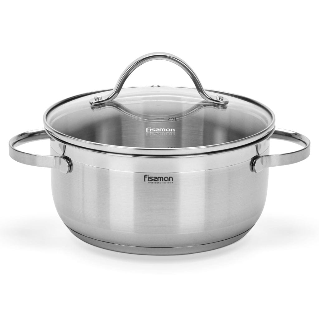 Fissman Home & Kitchen Luminosa Saucepan With Glass Lid